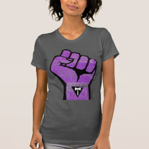 Lesbische trots en weerstand t-shirt