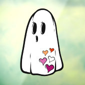 Lesbische trots geest raamsticker (Vel 3)