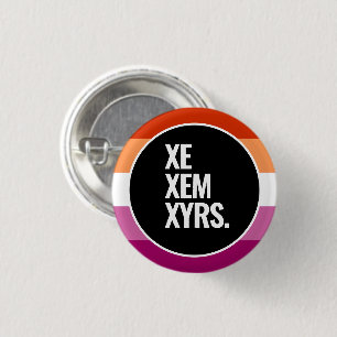 Lesbische trots ronde button 3,2 cm