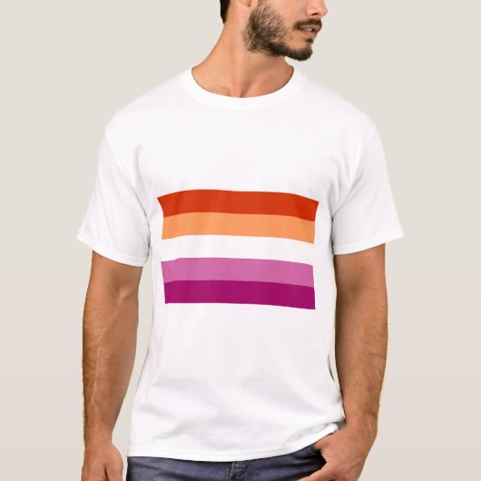 Lesbische trots t-shirt (Voorkant)