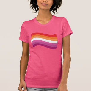 Lesbische trots t-shirt