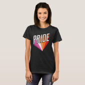 Lesbische trots t-shirt (Voorkant volledig)
