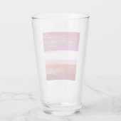 Lesbische trots verf glas (Achterkant)