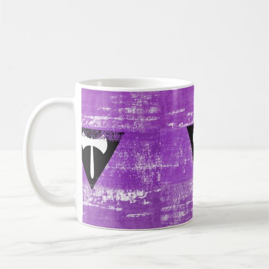Lesbische trots verf (Labrys) Koffiemok (Links)