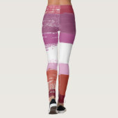 Lesbische trots verf leggings (Achterkant)