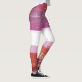 Lesbische trots verf leggings (Rechts)