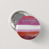 Lesbische trots verf ronde button 3,2 cm (Voorkant /achterkant)