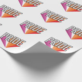 Lesbische trotsuitbarsting cadeaupapier (Hoek)