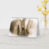 Lesbische trouwkaart kaart (Gele Bloem)