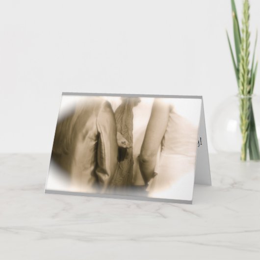 Lesbische trouwkaart kaart (Voorkant)