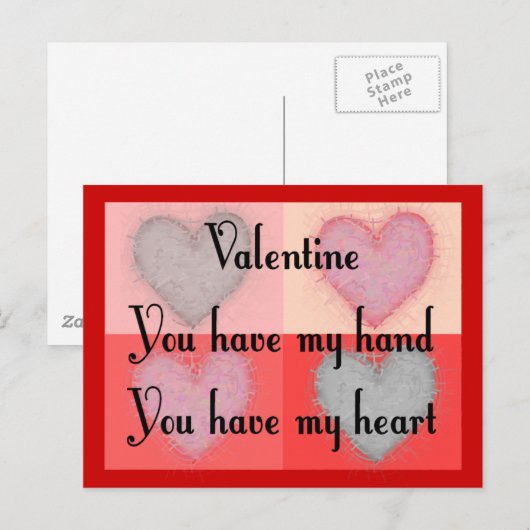 Lesbische Valentijn Gifts "Je hebt mijn hart" Feestdagenkaart (Voorkant / Achterkant)