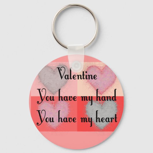 Lesbische Valentijn Gifts "Je hebt mijn hart" Sleutelhanger (Voorkant)