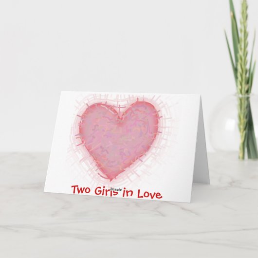 Lesbische Valentijn Kaarten (Achterkant)