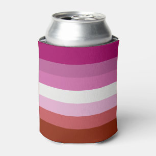 Lesbische vlag blikjeskoeler