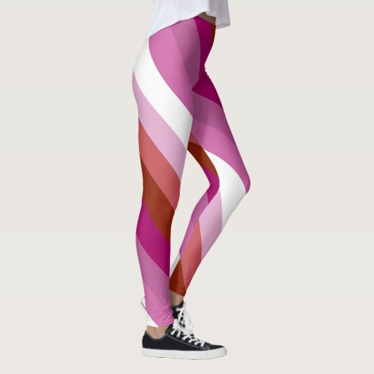 Lesbische vlag leggings (Rechts)