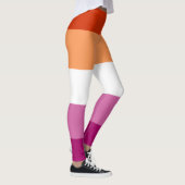 Lesbische vlag leggings (Rechts)