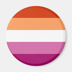 Lesbische Vlag LGBT Magneet