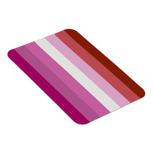 Lesbische vlag magneet (Rechterzijde)