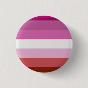 Lesbische Vlag Ronde Button 3,2 Cm