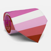 Lesbische vlag stropdas (Opgerold)