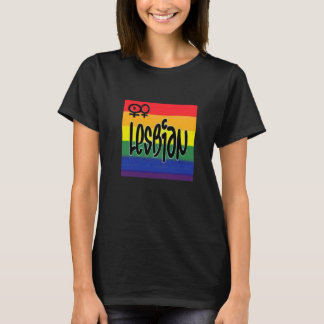 Lesbische vlag T T-shirt