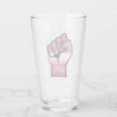 Lesbische weerstand glas (Achterkant)
