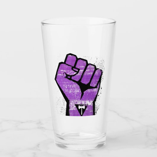 Lesbische weerstand glas (Voorkant)