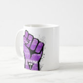 Lesbische weerstand koffiemok (Voorkant links)