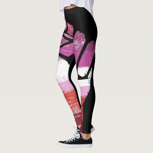 Lesbische weerstand leggings (Links)