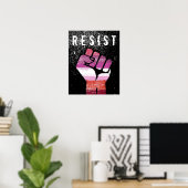 Lesbische weerstand poster (Thuiskantoor)