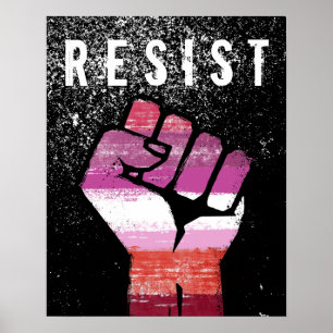 Lesbische weerstand poster