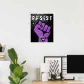Lesbische weerstand poster (Thuiskantoor)
