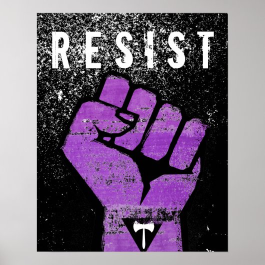 Lesbische weerstand poster (Voorkant)
