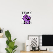 Lesbische weerstand poster (Thuiskantoor)