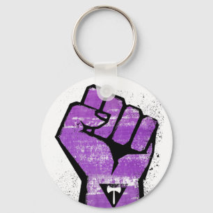 Lesbische weerstand sleutelhanger
