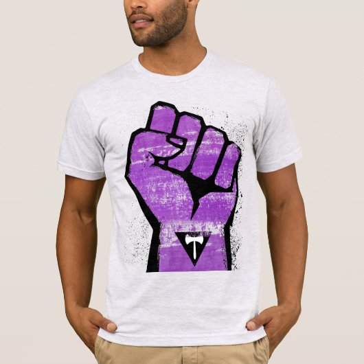 Lesbische weerstand t-shirt (Voorkant)