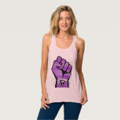 Lesbische weerstand tanktop (Volledige Voorkant)