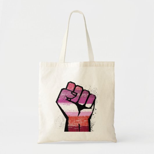 Lesbische weerstand tote bag (Voorkant)