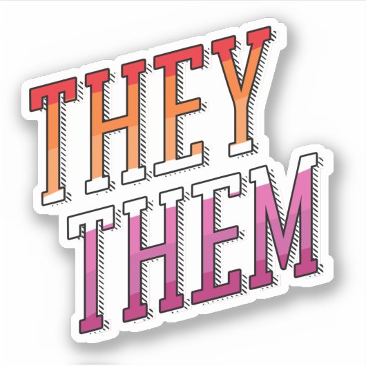 Lesbische woordvoerders sticker (Voorkant)