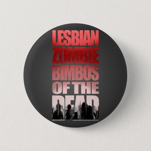 Lesbische Zombie Bimbo's van de dode Button (Voorkant)