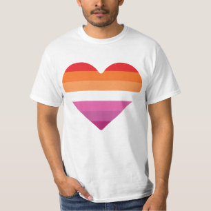 Lesbische Zonsondergang Zonsondergang T-shirt