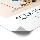 Lesbord Watercolor QR-Bord Poster (Hoek)