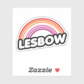 Lesbow - Zonsondergang Sticker (Vel)
