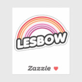 Lesbow - Zonsondergang Sticker (Vel)
