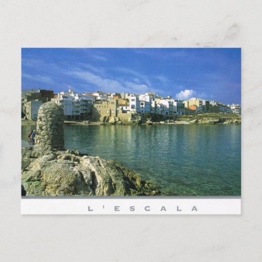 L'escala Spanje Briefkaart (Voorkant)