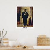Lesender Lawyer van Honore Daumier Poster (Keuken)
