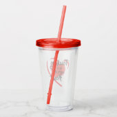 Lesgeven  acryl drinkbeker (Achterkant)
