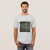 Lesgeven: de Originele Influencer Baan T-shirt (Voorkant volledig)