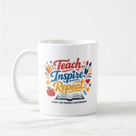 Lesgeven - Inspireren - Herhalen Koffiemok