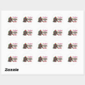 Lesgeven Is Een Arbeid Van Hart Ronde Sticker (Vel)